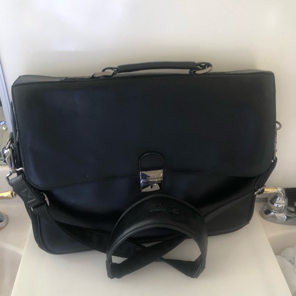 Bugatti Laptop/Messenger/Shoulder Leather Bag - Picture 4 of 8